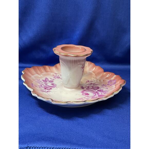 RS Prussia Porcelain Finger Pull Candle Stick Holder - Picture 2 of 6